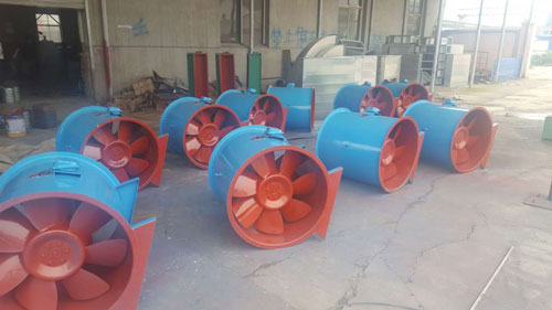 斜流風機